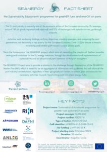 Seanergy Project - Fact Sheet